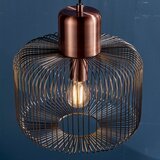  Endon 68986 - Visilica na sajli NICOLA 1xE27/40W/230V u bakarnoj boji | Eponuda.com