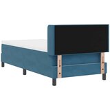  Krevet s opruga kutije Tamno plava 200 x 100 cm Baršun | shoptok.hr