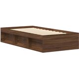  Okvir za krevet smeđa boja hrasta hrasta 100x200 cm | shoptok.hr