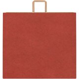  Papirnate vrećice 250 kom s ručkama crvene 54x15x49 cm | shoptok.hr