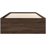  Okvir kreveta bez madraca smeđa boja hrasta 100 x 200 cm drveni | shoptok.hr