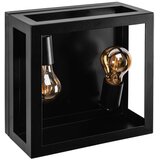 Toolight Zidni svijećnjak APP1305-2W BLACK | shoptok.hr
