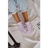 Milena Ladies Ankle Socks Dalmatian Purple | Shoptok.si
