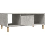  Klubska mizica betonsko siva 90x50x36,5 cm inženirski les, (20714163) | Shoptok.si