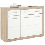 XORA KOMODA, hrast sonoma, bela | Shoptok.si