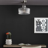  Där Lighting LEN4846 - Plafonski luster LENKA 1xE27/60W/230V matni hrom | Eponuda.com