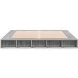  Okvir za krevet boja hrasta 200x200 cm od konstruiranog drva | shoptok.hr