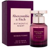 Abercrombie & Fitch Authentic Night 30 ml parfemska voda za ženske | shoptok.hr