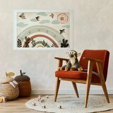  Plakat - Rainbow and Birds 60x40 Bez okvira s margom | shoptok.hr
