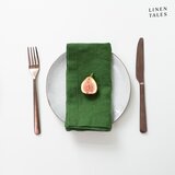 Linen Tales Laneni ubrusi u setu 2 kom 40x40 cm True Green – Cijene