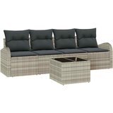  Sjedeća garnitura za vrt Svjetlosiva 55 x 55 x 37 cm poliratan | shoptok.hr