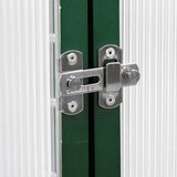 vidaXL Rastlinjak z okvirjem zelen 169x58x202 cm aluminij | Shoptok.si
