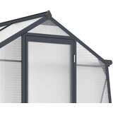 WESTMANN Aurora 68 | Staklenik s temeljima | Antracit | 2 5 x 2 m | shoptok.hr