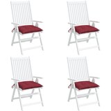  Jastuci za palete 4 kom boja vina 50 x 50 x 7 cm tkanina Oxford | shoptok.hr
