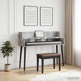 Studio radni stol Betonska siva 130 x 40 x 19,5 cm | shoptok.hr
