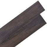 vidaXL Samoljepljive podne obloge PVC 5,21 m² 2 mm tamnosmeđe | shoptok.hr