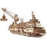 UGEARS 3d drvena puzzle - Istraživački brod | ePonuda.com