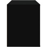 Ormarić za cipele crni 80 x 35 x 45 cm od konstruiranog drva | shoptok.hr