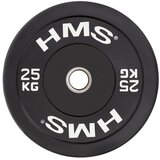  Bbr25 crna olimpijska ploča - branik 25 kg hms | shoptok.hr