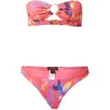 Misspap Bikini 'Firey' mornarska / dimno modra / rumena / roza