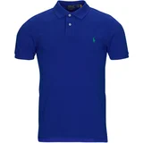 Polo Ralph Lauren Polo majice kratki rokavi POLO AJUSTE SLIM FIT EN COTON BASIC MESH Modra