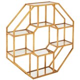 Premier Housewares Metalna polica s više razina u prirodnoj boji 92 cm Zariah – Cijene