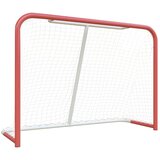  Hokejaški gol crveno-bijeli 153 x 60 x 118 cm čelik i poliester | Eponuda.ba