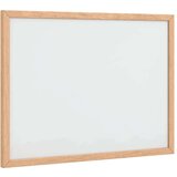 vidaXL Magnetna bijela ploča s okvirom od punog borovine 40x30 cm | shoptok.hr