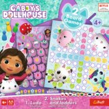 DRUŠTVENA igra Gabby's Dollhouse - 2u1 čovječe ne ljuti se/zmije | shoptok.hr