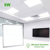  led panel 8w ugradni 300x300mm | ePonuda.com