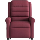  Naslanjač s funkcijo vstajanja vinsko rdeče blago, (21824843) | Shoptok.si