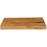 Stolna Mizna plošča 70x40x2,5 cm naraven rob trden mangov les | Shoptok.si