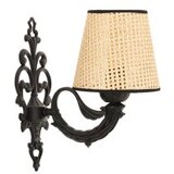 Opviq zidna lampa lily coral natural black | ePonuda.com