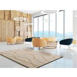 Bonami Selection Kremno bela preproga 120x180 cm Routa – | Shoptok.si