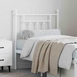  Metalno zamjensko uzglavlje bijelo 75 cm | shoptok.hr