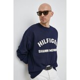 Tommy Hilfiger Dukserica za muškarce, boja: tamno plava, s aplikacijom | shoptok.hr