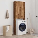 vidaXL Ormar za perilicu rublja staro drvo 64x25,5x190 cm | shoptok.hr