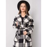 LAKERTA Coat-LK-PL-508286.17X-white-black | Shoptok.si