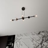  Visilica na sajli ROSSI 6xE14/10W/230V crna/prozirna | Eponuda.com