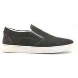 Duca di Morrone Slips on Elia - Suede Gray Siva cene