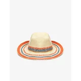 Koton Straw Hat Trilby Multicolored Rope Detailed