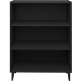  Komoda črna 69,5x32,5x90 cm konstruiran les, (20654929) | Shoptok.si