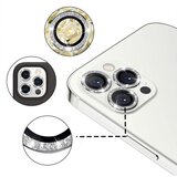  KALJENO STAKLO HARD DIAMOND ZA KAMERU (OBJEKTIV) ZA IPHONE 15/15 PLUS SILVER (LEĆE 2 KOMADA) | shoptok.hr