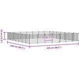  Kavez za ljubimce s 28 panela i vratima crni 35 x 35 cm čelični | Eponuda.ba