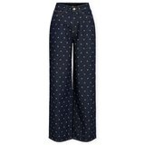 Vila Jeans straight Freya Pal Jeans - Dark Blue Denim Modra Cene