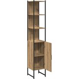  Kupaonski ormar s policom hrast artisan 33 x 33 x 185,5 cm | shoptok.hr