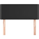  Posteljno vzglavje črno 90x5x78/88 cm umetno usnje, (20738102) | Shoptok.si