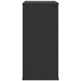  Kutija za vrtne jastuke od PE ratana 100 x 49 x 103,5 cm crna | Eponuda.com