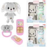 Magic Toys Little Stars plišani zec s zvečkom i telefonom u više varijanti 1 kom Cijene