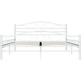  Posteljni okvir bel kovinski 160x200 cm, (20606366) | Shoptok.si